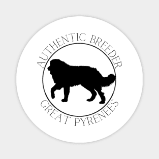 Authentic Breeder Great Pyrenees Magnet